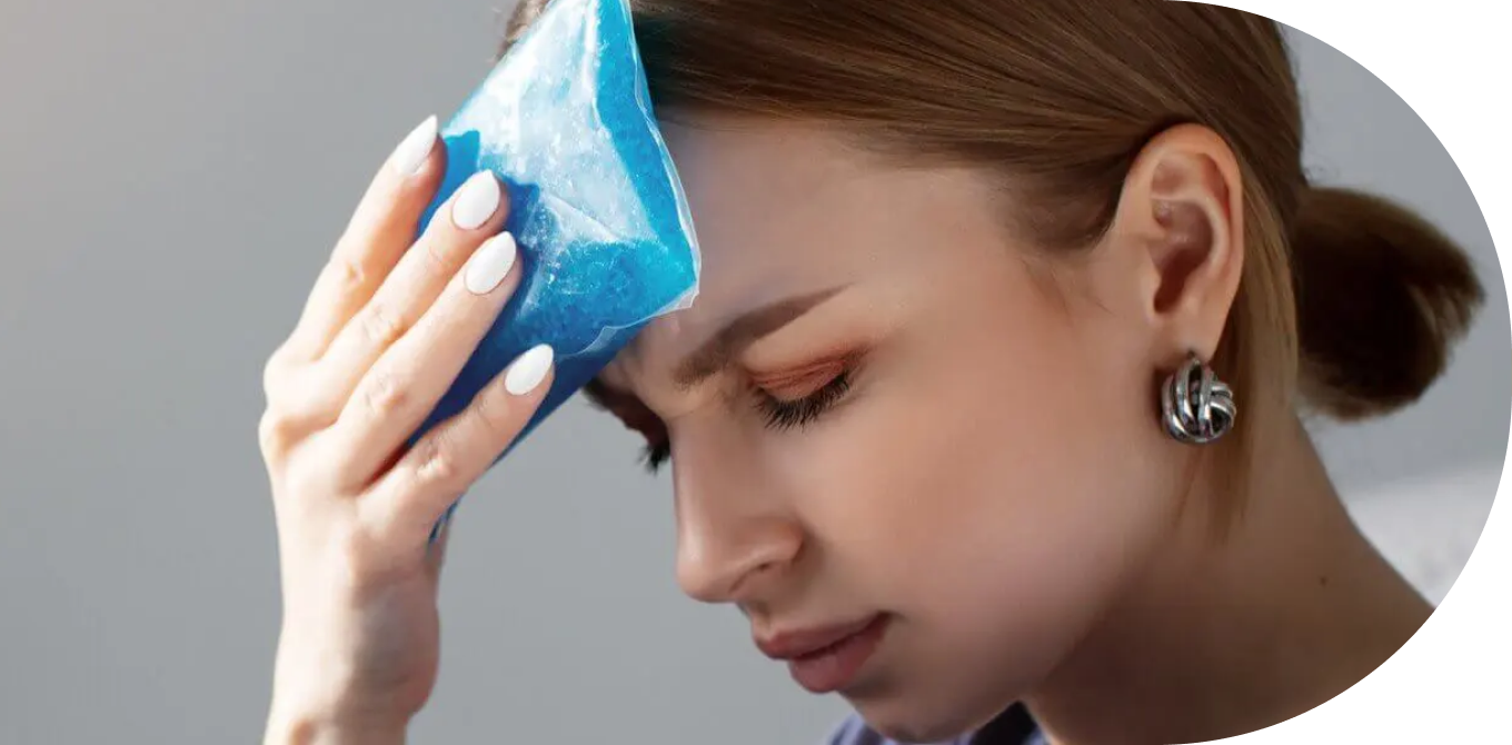 Compressas quentes ou frias podem ajudar no alívio da dor de cabeça tensional?